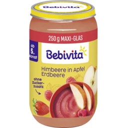 Bebivita Bio bébiétel - málna-alma-eper - 250 g