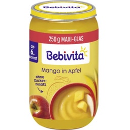 Bebivita Omogeneizzato Bio - Mela e Mango - 250 g