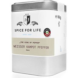 Spice for Life Weißer Kampot Pfeffer