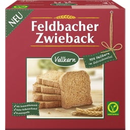 Feldbacher Zwieback Vollkorn - 225 g