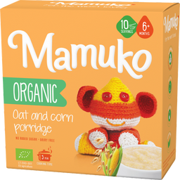 Mamuko Bio Organic Oat and Corn Porridge - 200 g