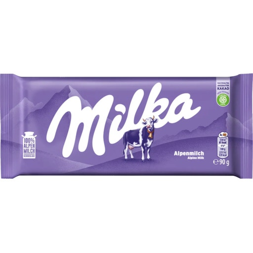 Milka Schoko Alpenmilch - 90 g
