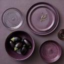 Bitz Diep Bord - Zwart/Paars