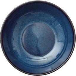 Bitz Pasta Plate - Black / Dark Blue