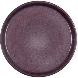 Bitz Assiette Plate 27 cm - noir/violet