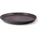 Bitz Dinner Plate, 27 cm - Black / Purple