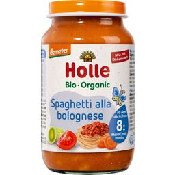 Holle Bio Gläschen Spaghetti alla Bolognese - HOLLE Bio,Demeter, ab dem 8. Monat