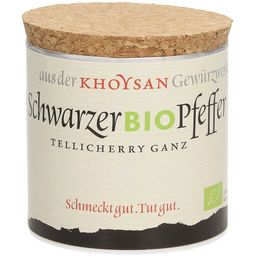 Khoysan Meersalz Organic Black Pepper, whole - 100 g