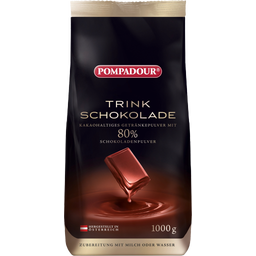 Pompadour Trinkschokolade, 80% - 1 kg