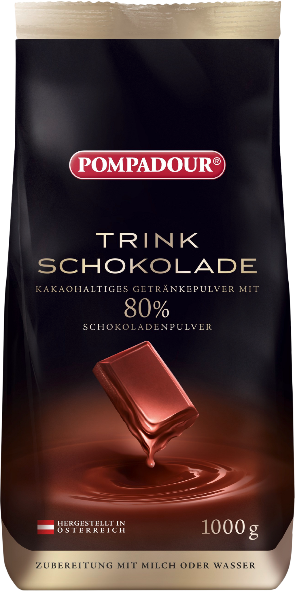 Pompadour Cioccolata Calda 80%