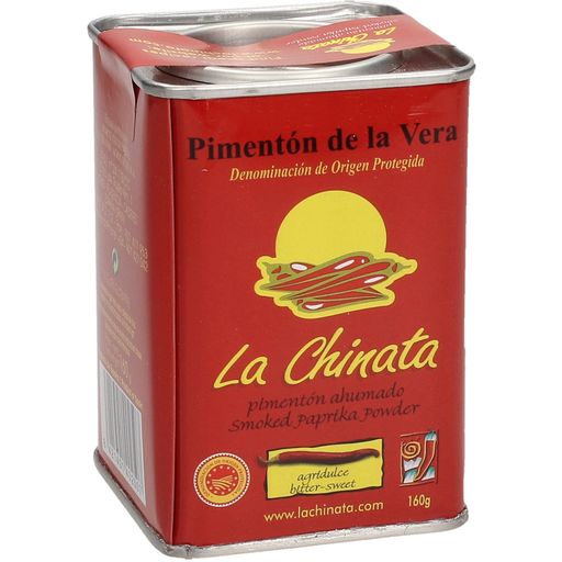 La Chinata Poudre de Piments Fumés Aigre-Doux - Boîte, 160 g