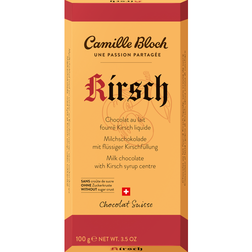 Chocolate with Liqueur Filling - Without Sugar Crust - Kirsch