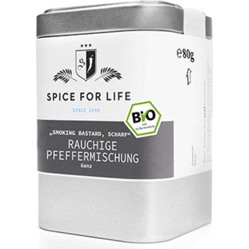 Spice for Life Mélange de Poivre Fumé Bio - 80 g