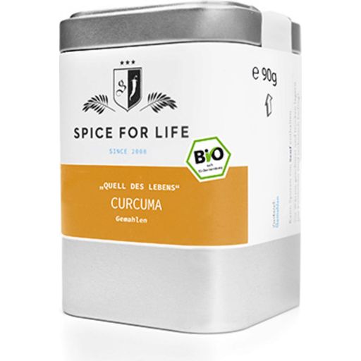 Spice for Life Bio Curcuma, Pulver - 90 g