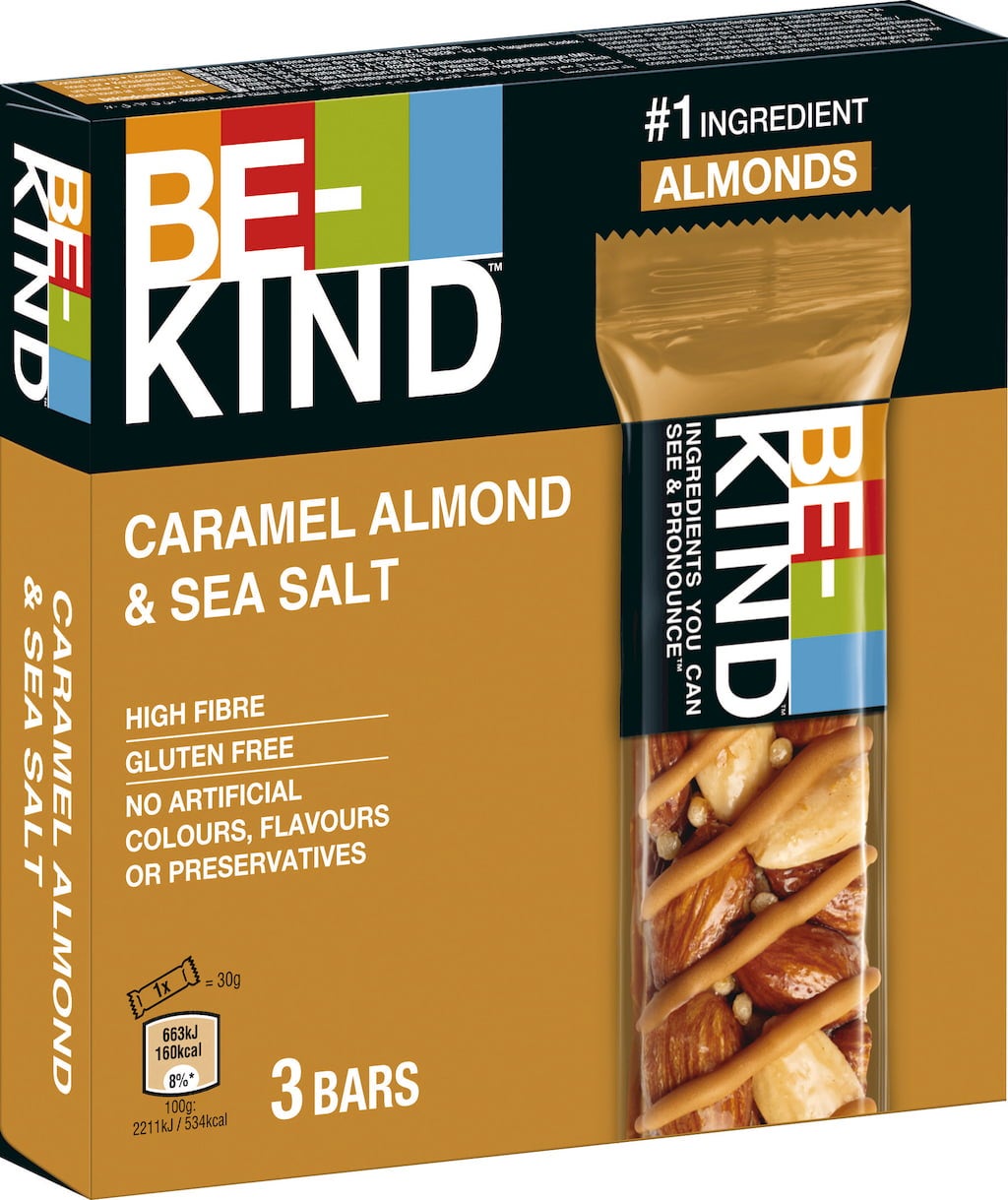 BeKind Caramel Almond & Sea Salt