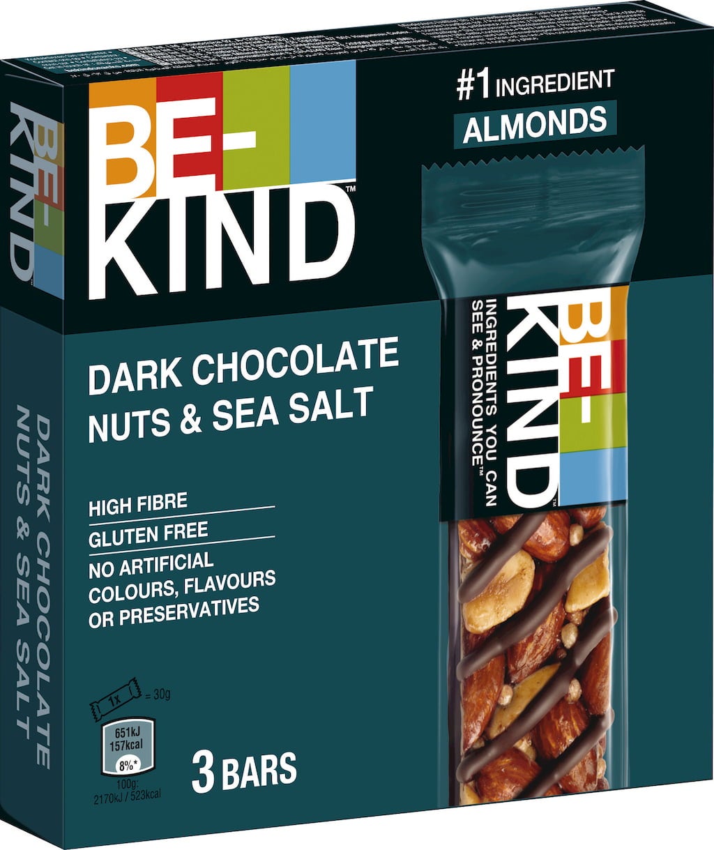 BeKind Dark Chocolate Nuts & Sea Salt