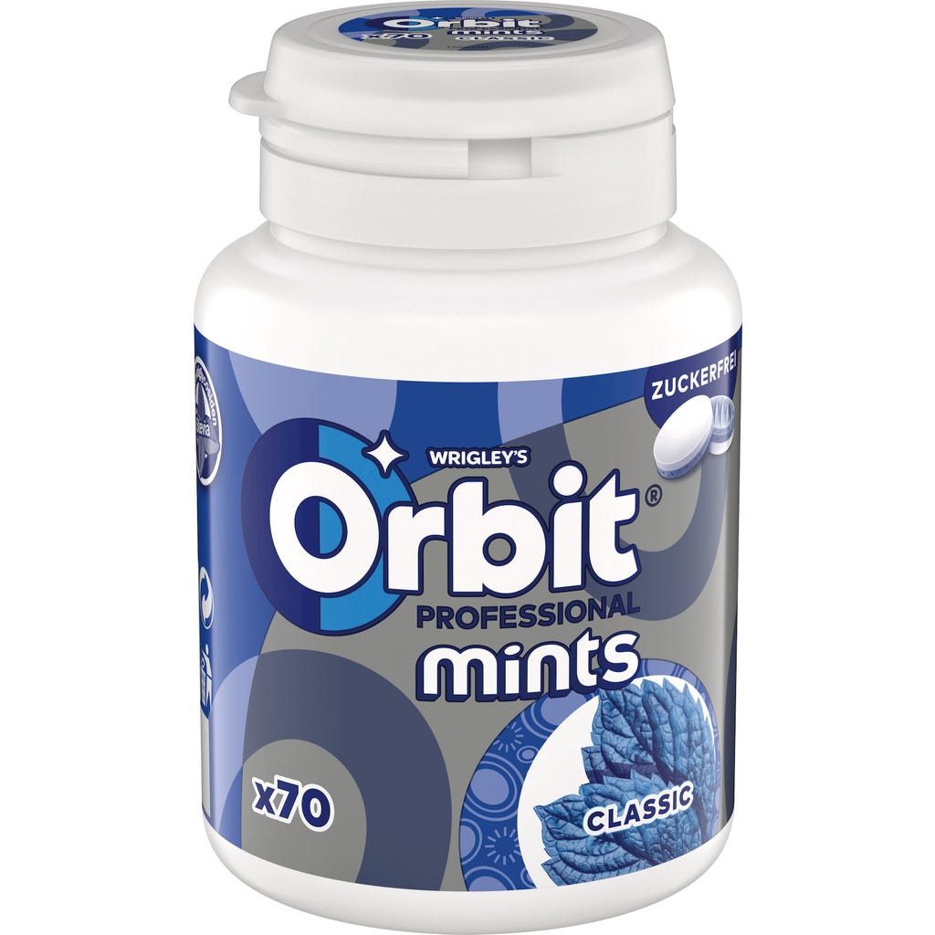 Orbit Classic Mints, 77 g - Piccantino Online Shop