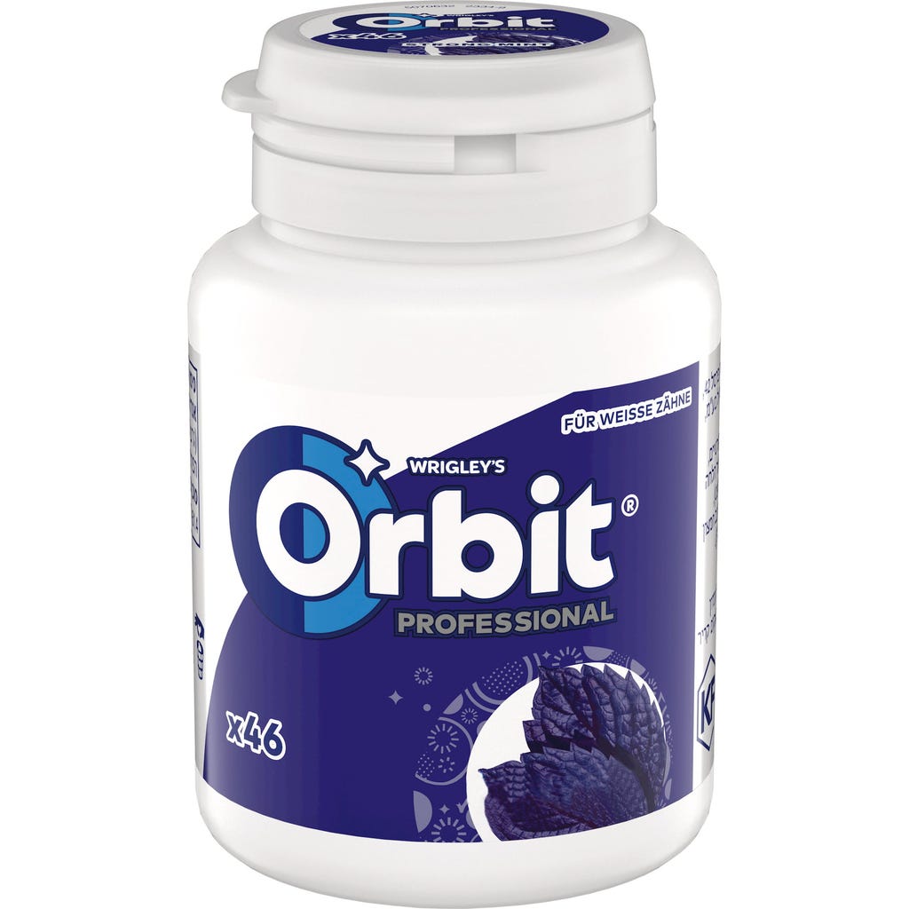 Orbit Professional Strong Mint Bottle, 64 g - Piccantino Online Shop