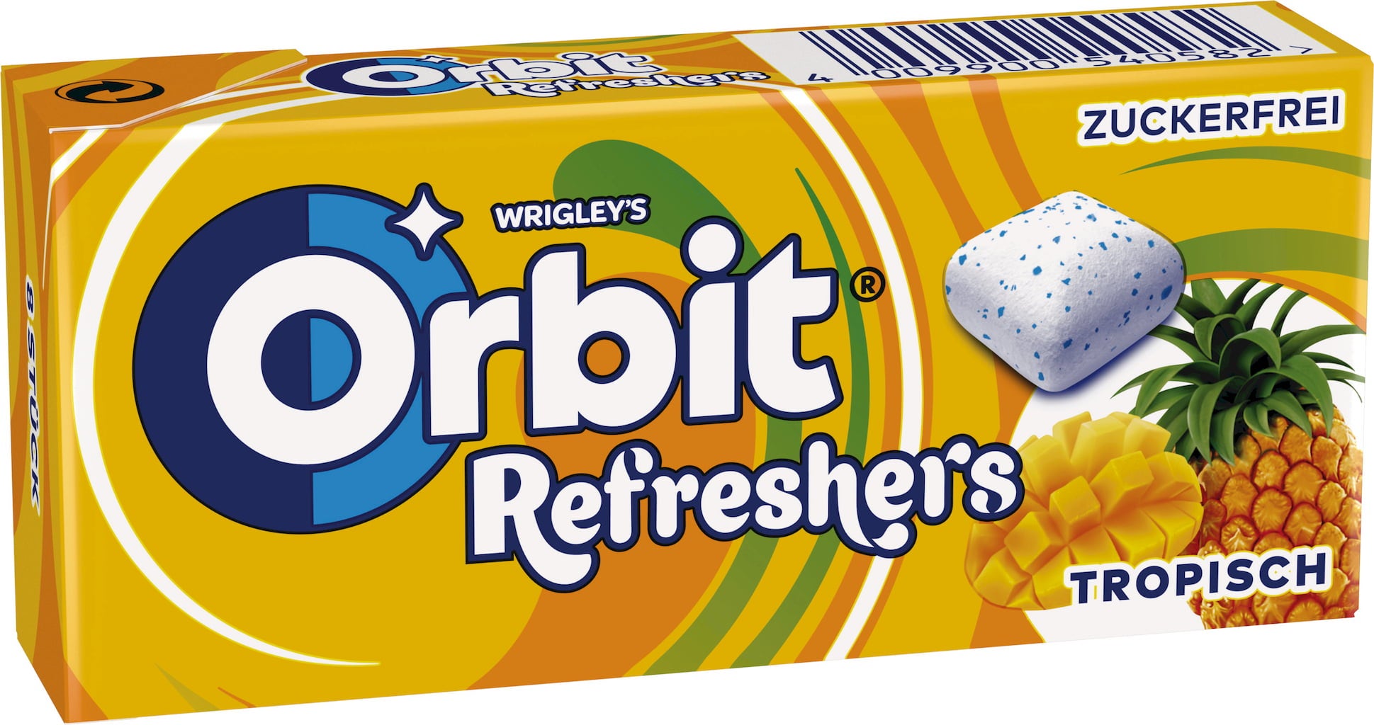 Orbit Refreshers - Tropical - Handypack