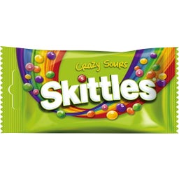 Skittles Crazy Sours - Bolsa Stand-Up - 38 g
