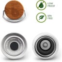 Bambaw Thermosflasche aus Edelstahl 500 ml - Natural Steel