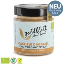 Goldblatt BIO Cashew Caramel – Crispy Spread - 140 g