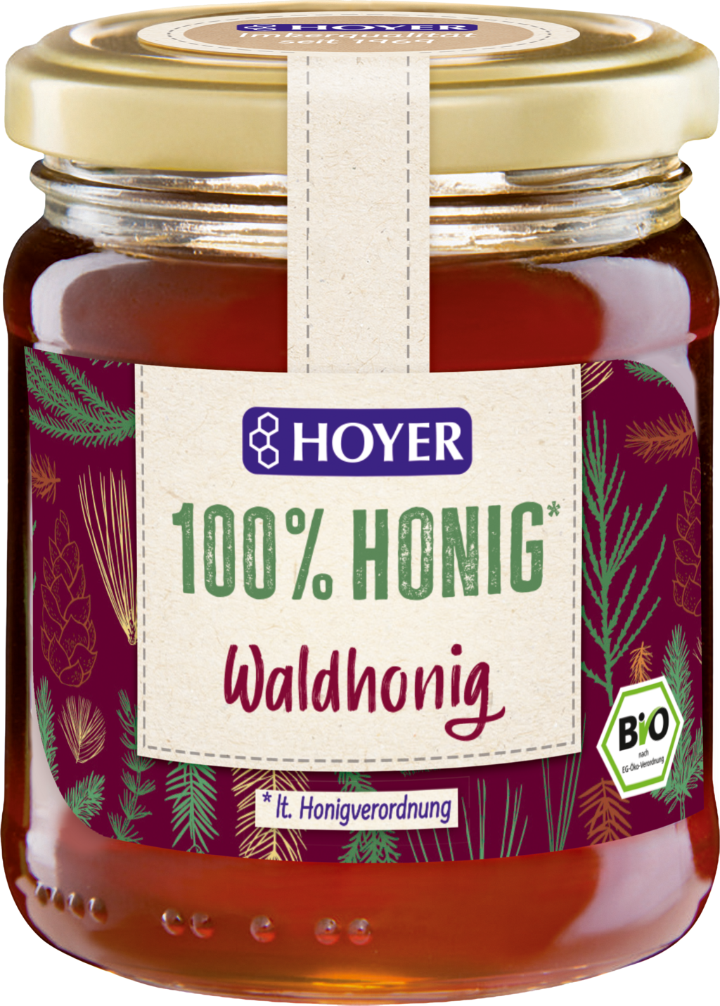 HOYER Bio lesní med