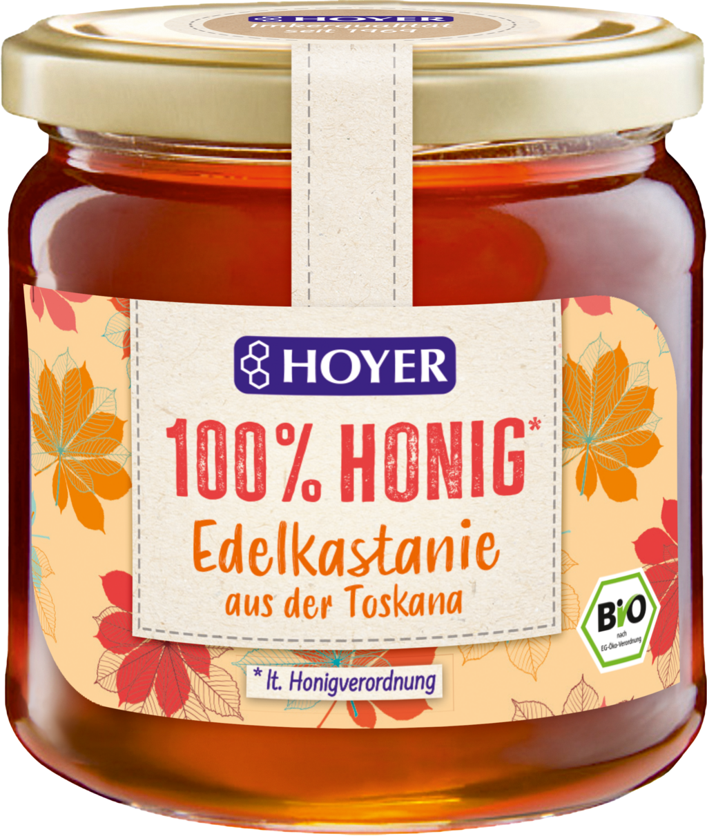 HOYER Bio kaštanový med