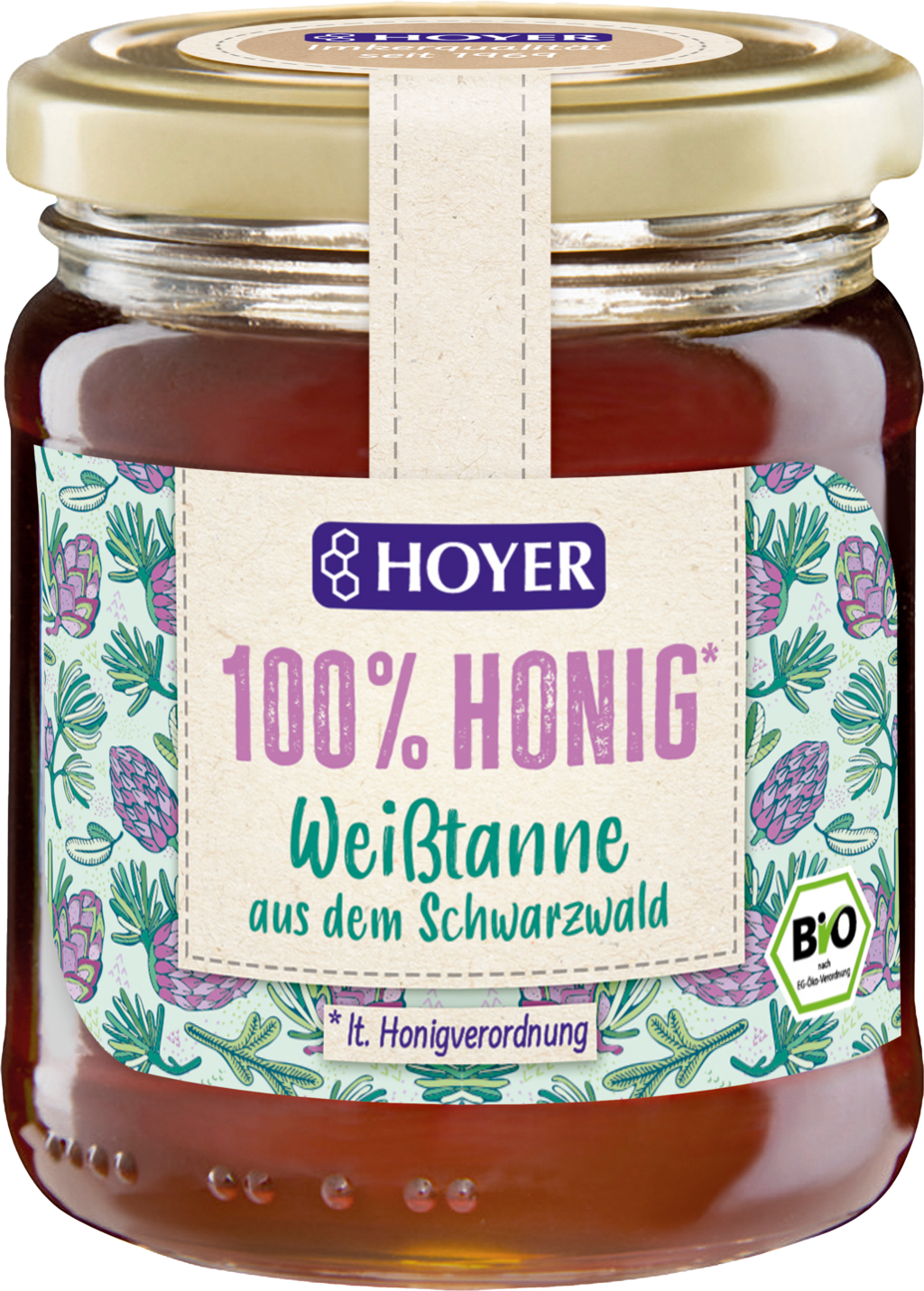 HOYER Bio med z jedle bělokoré