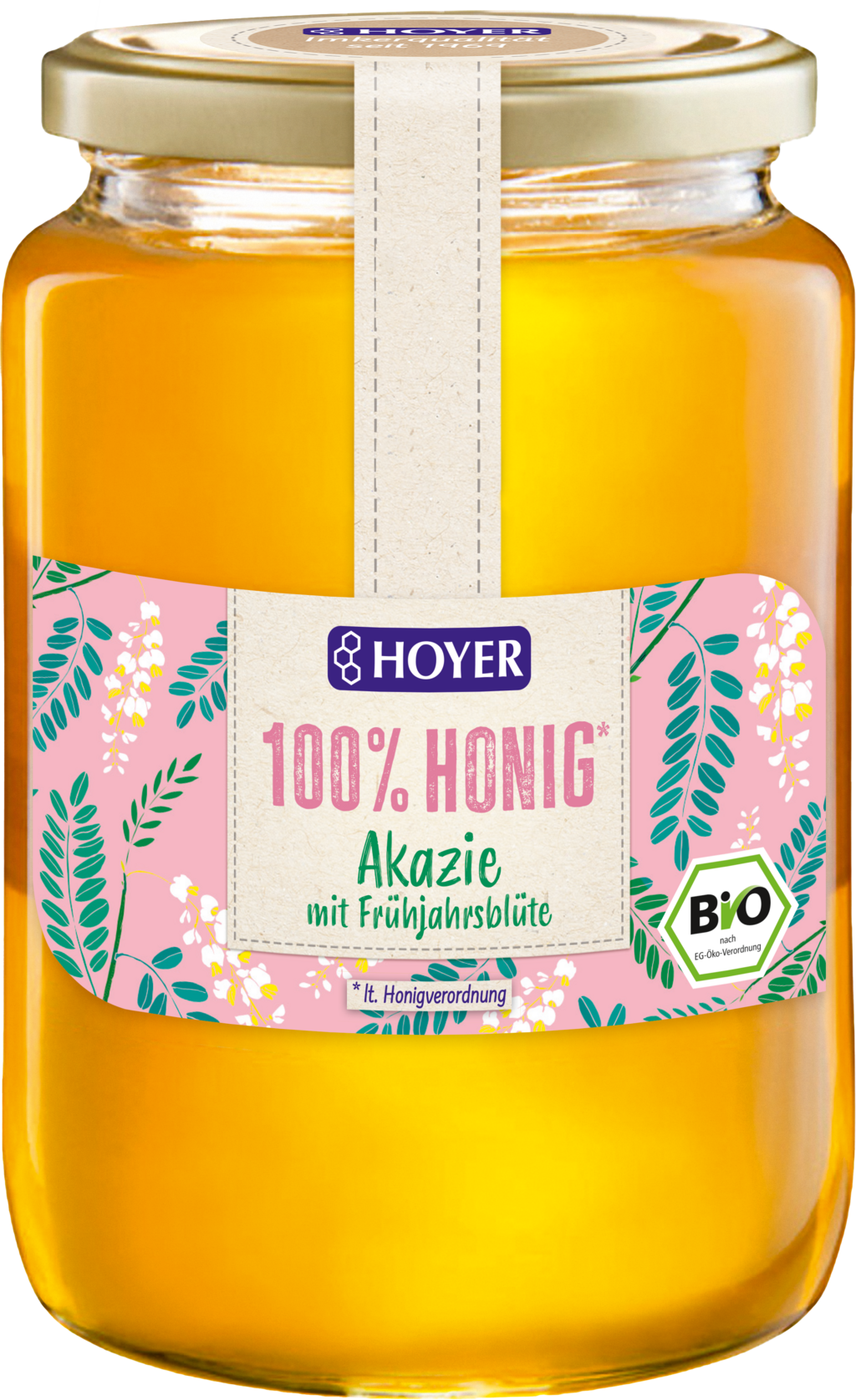 HOYER Miel d'Acacia Bio - Fleurs de Printemps