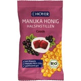 HOYER Bio Manuka Honig Halspastillen Cassis