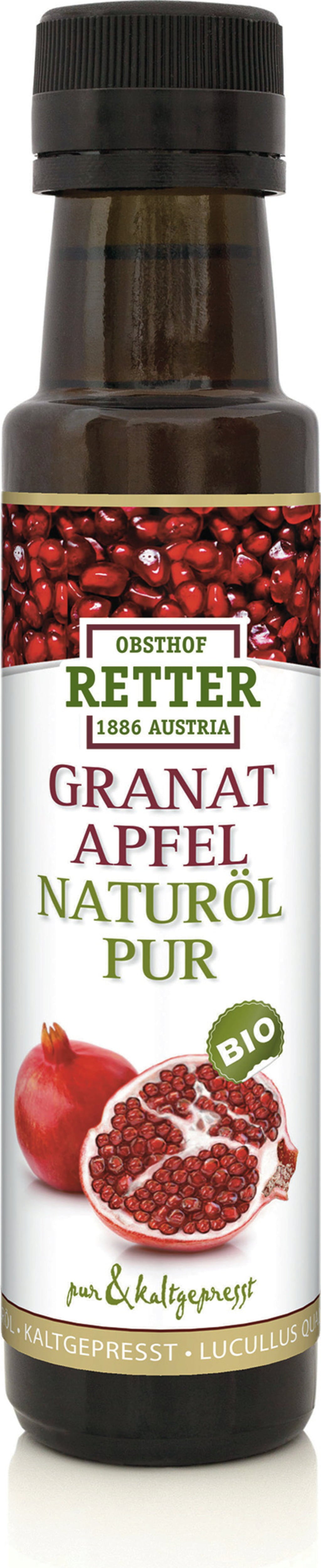 Obsthof Retter Organic Pomegranate Seed Oil - 100 ml