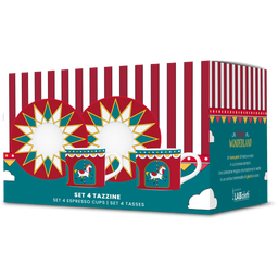 Set de 8 Pièces - Tasses à Espresso & Soucoupes Wonderland - 1 kit(s)