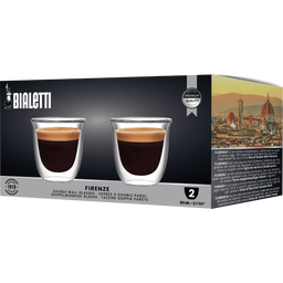 Szklanki Firenze z podwójnymi ściankami, 2 szt. - 80 ml