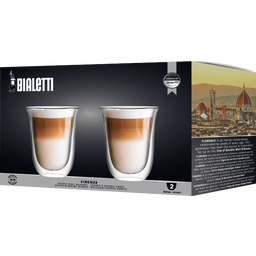 Bialetti 2-Delige Firenze Glazenset, Dubbelwandig - 300 ml
