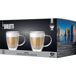 Capri dvoudílná sada dvoustěnných sklenic - 160 ml