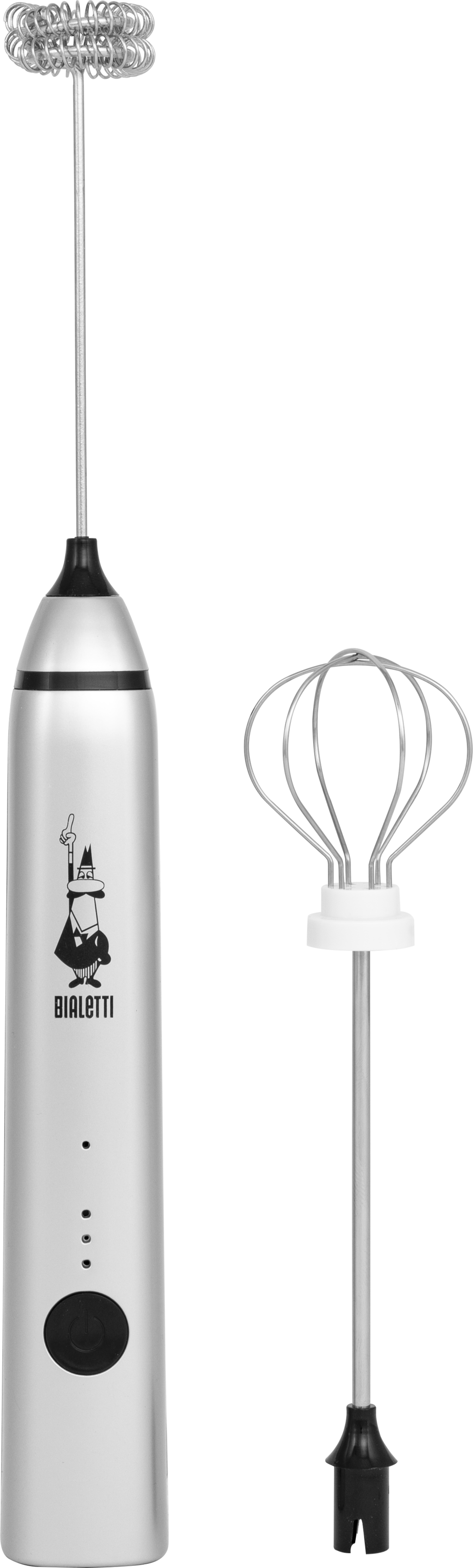 Frusta Elettrica con 2 Accessori e Connessione USB - Argento
