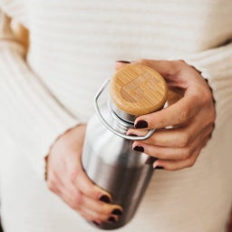 Insulated Stainless Steel Bottle, 500 ml  - Natural Steel