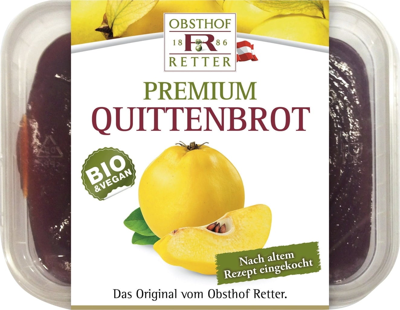 Obsthof Retter Organic Premium Quince Purée - 300 g