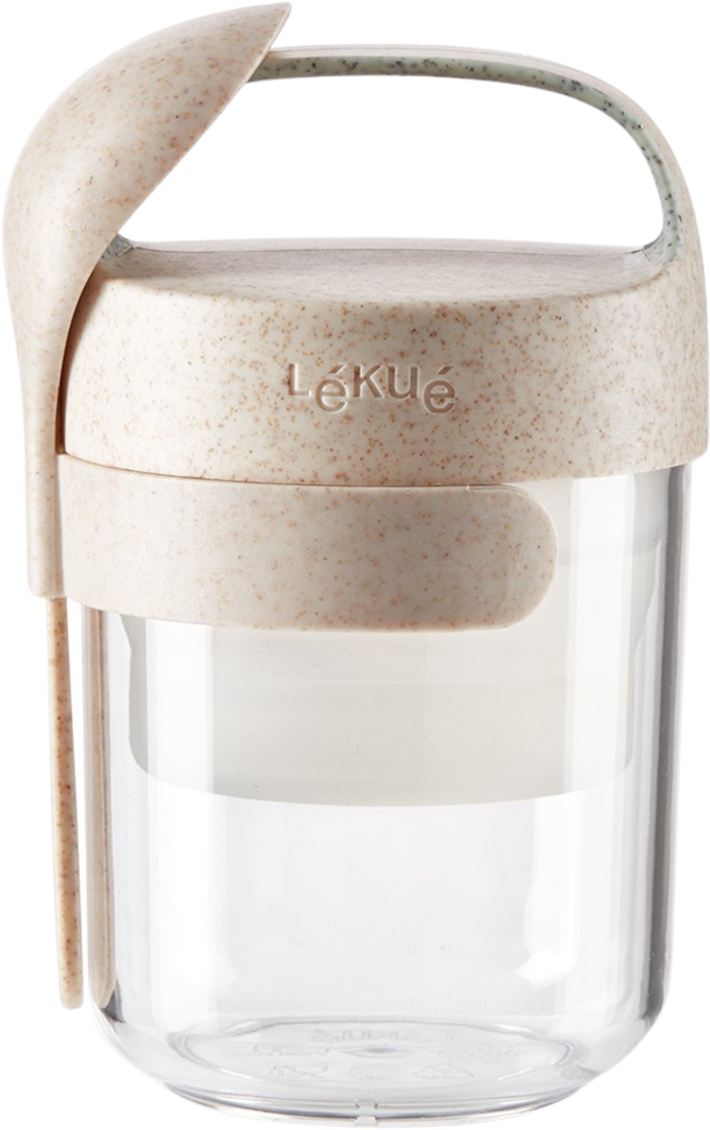 Lékué Organic To-Go Cup with Spoon (400 ml)