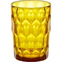 guzzini Vanity Tall Drinking Glass - Saffron yellow
