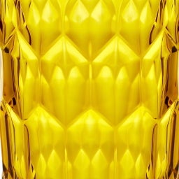 guzzini Vanity Tall Drinking Glass - Saffron yellow