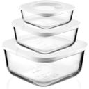 Store & More: Förvaringsburkar av glas - Set med 3st
