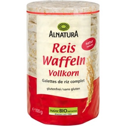 Alnatura Galettes de Riz Bio Complètes - Nature - 100 g