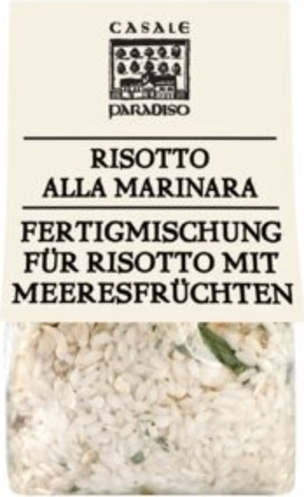 Prpéaration pour Risotto aux Fruits de Mer