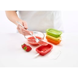 Lékué Stackable Mini Ice Cream Moulds - 1 Set