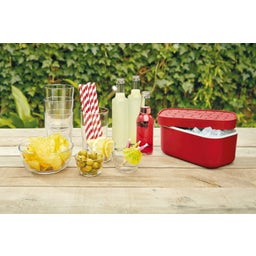 Lékué Ice Box - IJsblokjesdoos - Red