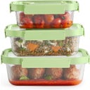 Lékué Rectangular Storage Jars - 1 Set
