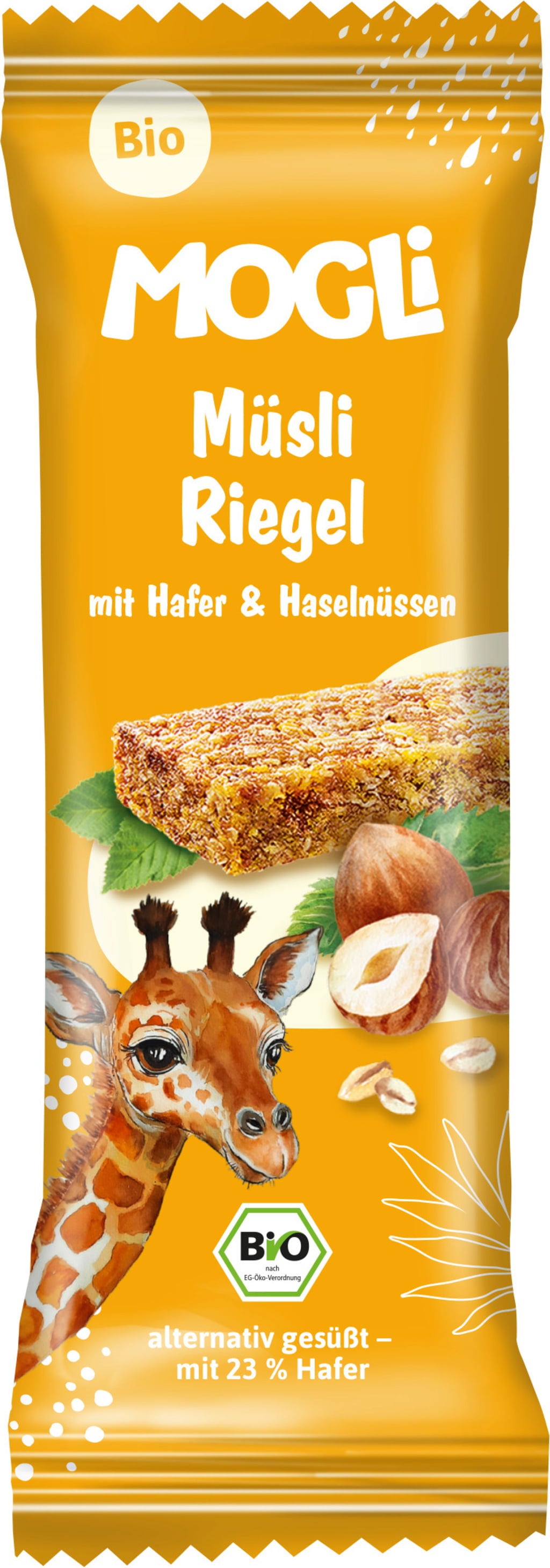 Mogli Barre de Céréales au Müsli Bio