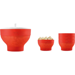 Lékué Microwave Popcorn Maker XL + 4 Bowls - 1 Pc.